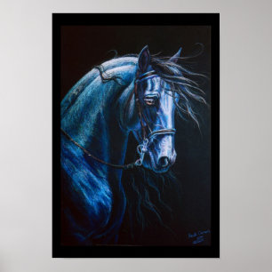 Poster Cavalo barroco