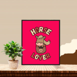 Poster Cavalo bonito no bolso