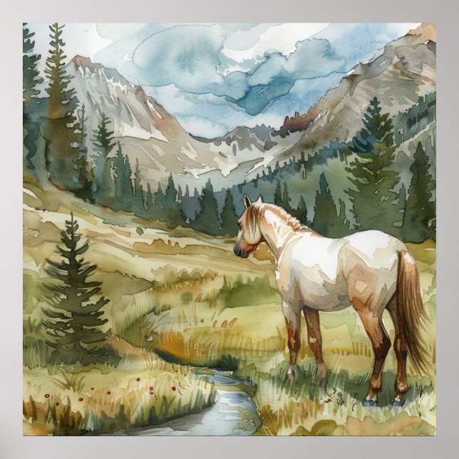 Poster Cavalo da Montanha (Frente)