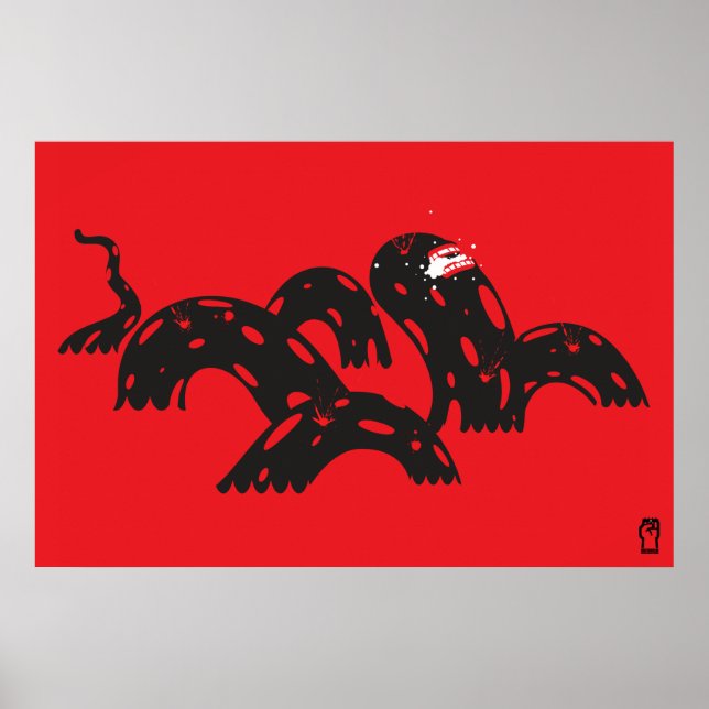 Póster Cavalo de Água (Frente)