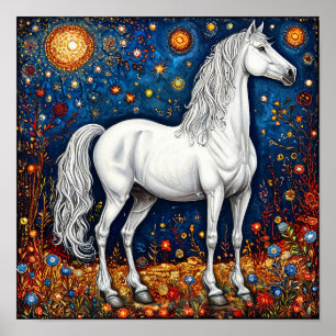 Poster Cavalo de Conto de Fadas