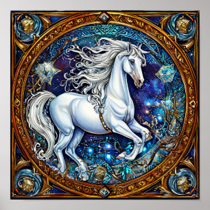 Poster Cavalo de Conto de Fadas