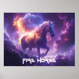 POSTER CAVALO DE FOGO - SHENG XIAO