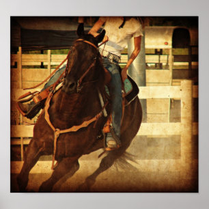 Poster Cavalo de giro