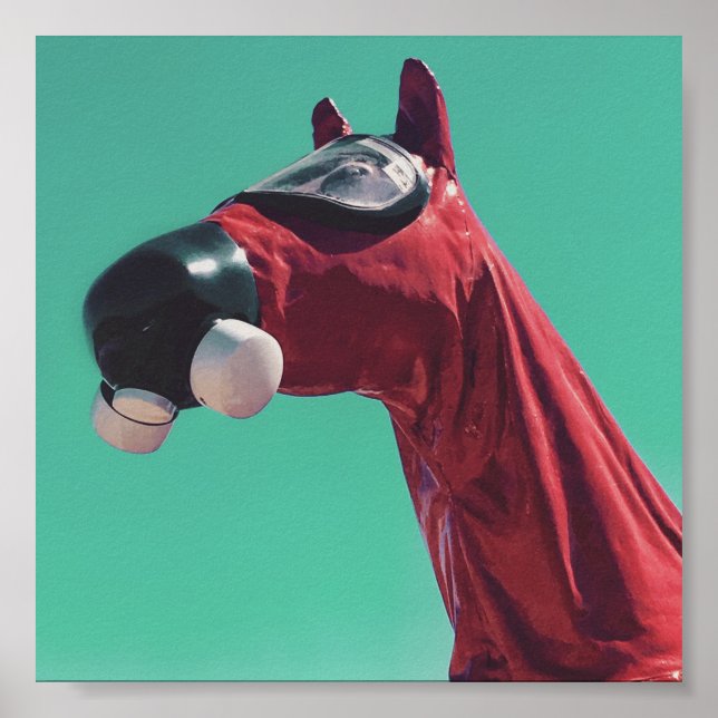 Poster cavalo de guerra fria (Frente)