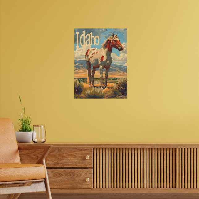 Poster Cavalo de Idaho Appaloosa (Sala de Estar 2)