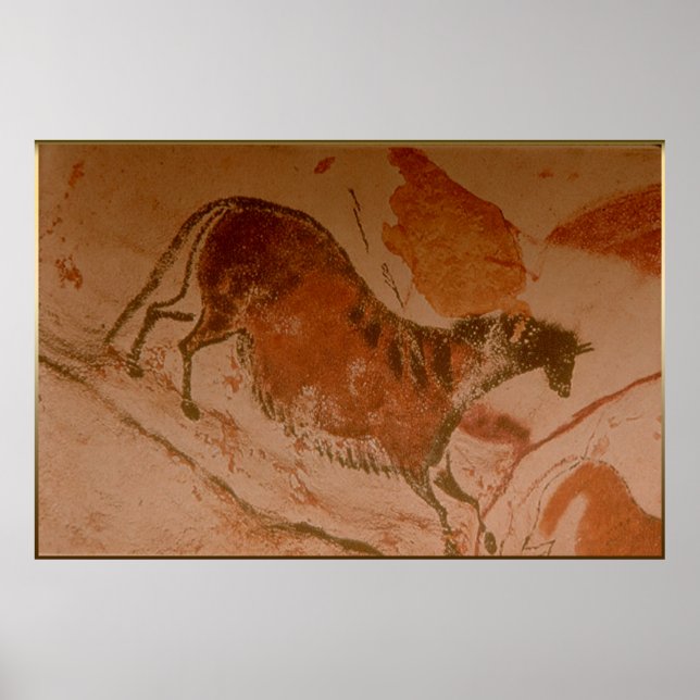Poster Cavalo de Lascaux 2 (Frente)