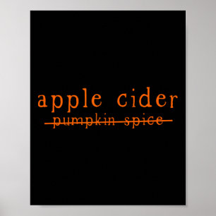 Poster Cavalo De Maçã Divertido Não À Aranha-Pumpkin Atra