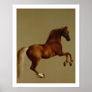 Póster Cavalo de raça de Whistlejacket por George Stubbs