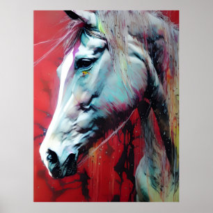 Poster Cavalo de Tinta