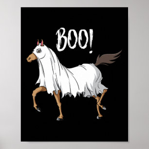 Poster Cavalo Fantasma Diversão Equestre Cavalo Lover Hal