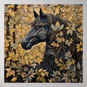 Poster Cavalo Florestal