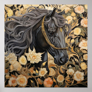 Poster Cavalo Florestal