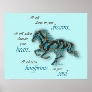 Poster Cavalo Inspirador