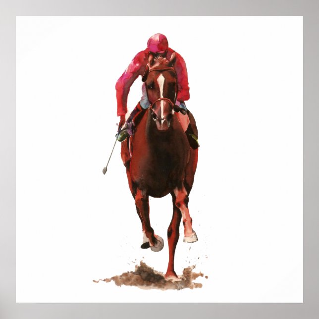 Póster Cavalo para paredes (Frente)