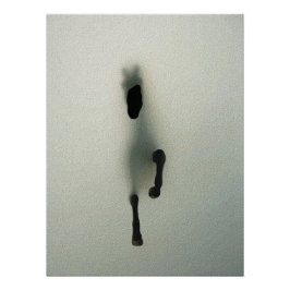 Póster Cavalo Rompendo a Névoa - Arte Abstrata