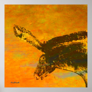 Póster Cavalo selvagem de Chauvet