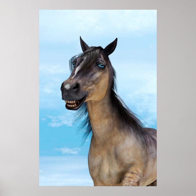 Póster Cavalo Sortudo (Frente)