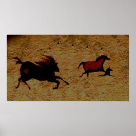 Poster Cavalo Swift de Lascaux