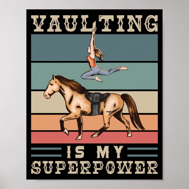 Poster Cavalo Vazamento De Passagem É Minha Superpotência (Frente)