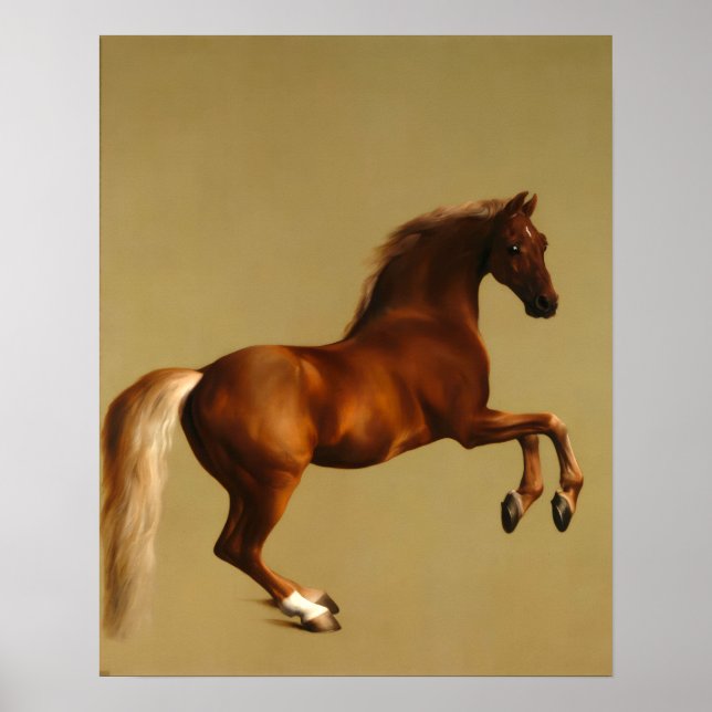 POSTER CAVALO VERMELHO (Frente)