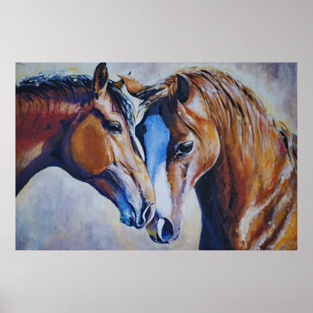 Poster Cavalos (Frente)