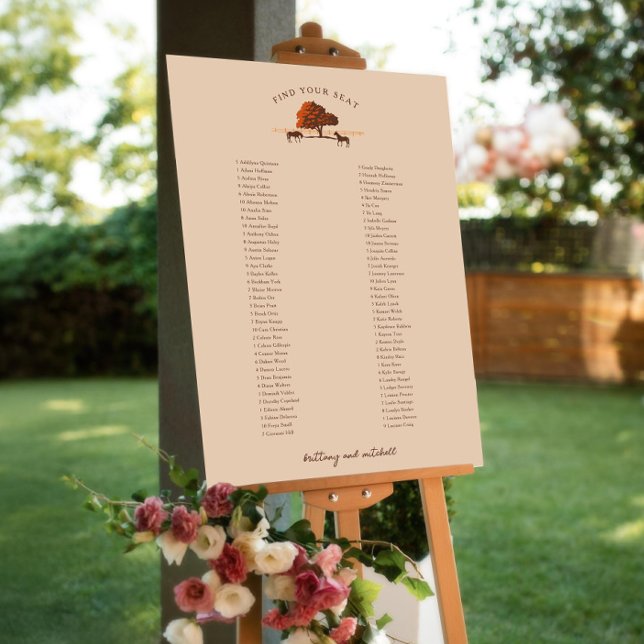 Poster Cavalos de carvalho de cerca de corrimão (Criador carregado)