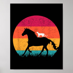 Poster Cavalos de Cavalo Cavalo Ridículo Cavalo Engraçado
