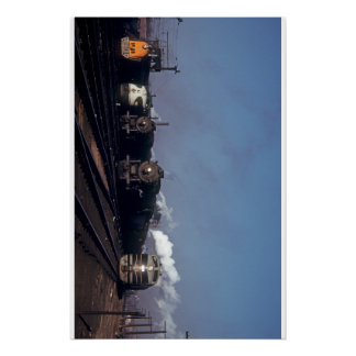 Póster Cavalos de Ferro na Cidade de Ivy, Washington, D.C