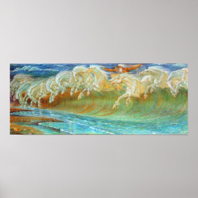 Poster Cavalos de Netuno (Frente)