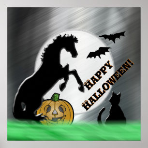 Poster Cavalos do Coração V Halloween