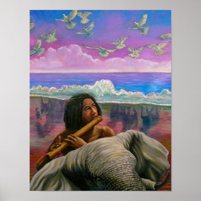 PÓSTER ''CAVALOS SELVAGENS'' (Frente)