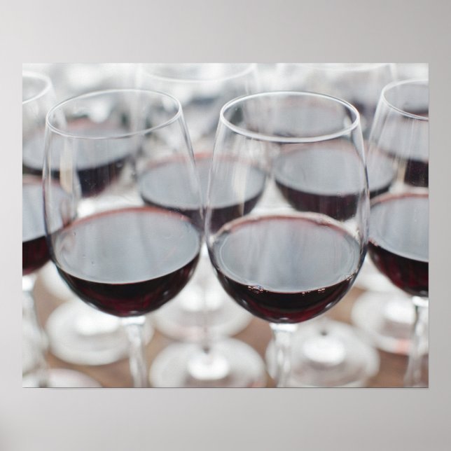 Poster Cave de vin Bodega Marques de Riscal, dégustation  (Frente)