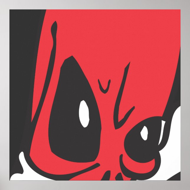 Póster Caveira (Frente)