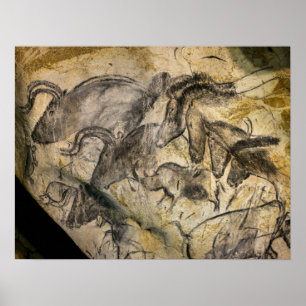 Póster Caverna de Chauvet no d'Arc de Vallon Pont