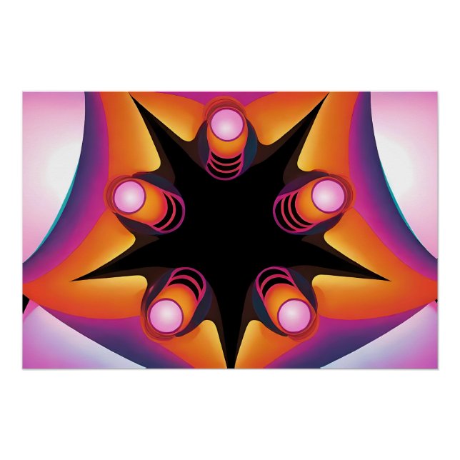 Póster Caverna de estrelas (Frente)