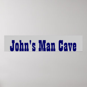 Poster Caverna do homem