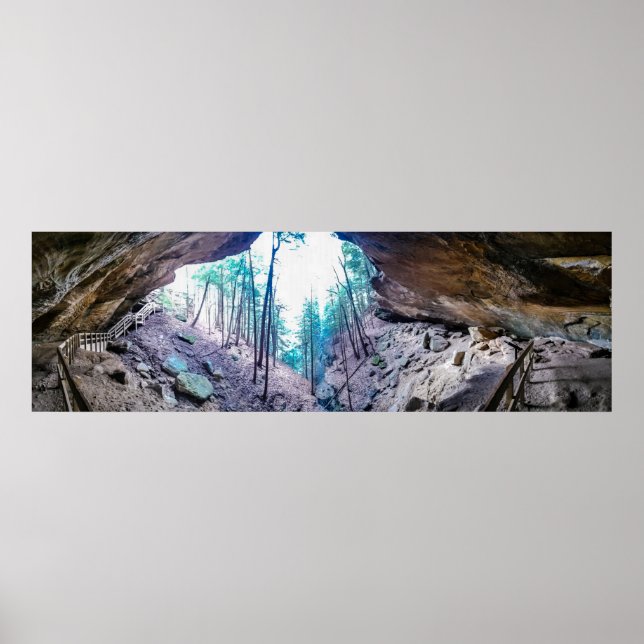 Poster Caverna Sussurra, Parque Estadual de Colinas Hocki (Frente)