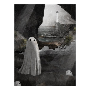 Póster Cavernas Assombradas