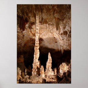 Póster Cavernas de Carlsbad - Totem pólo