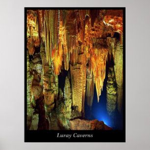 Poster Cavernas de Luray