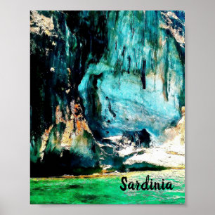 Poster Cavernas impressionantes de Sardinia