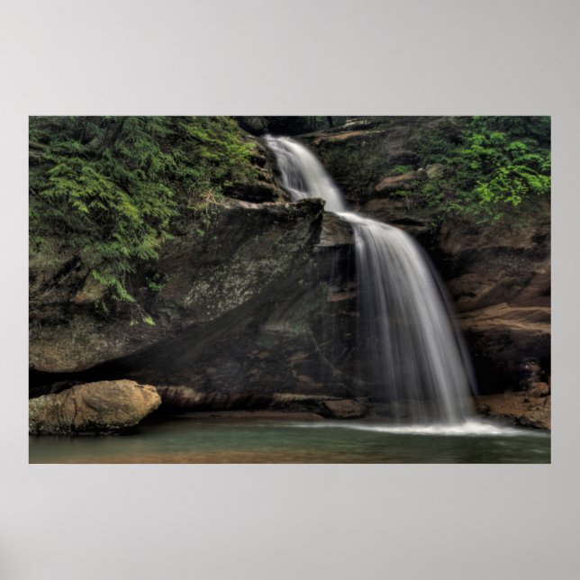 Póster Cavernas Inferiores, Caverna do Velho, Colinas Hoc (Frente)