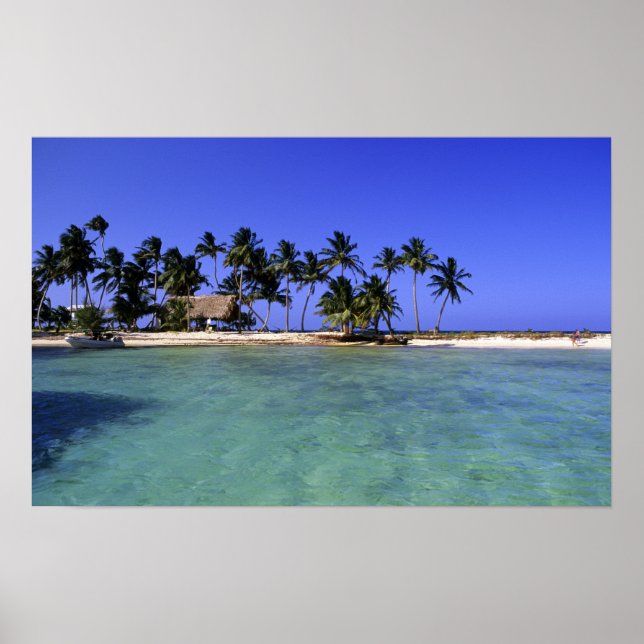 Póster Caye Ranguana, Belize (Frente)