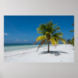 Poster Cayo Blanco Beack in Cuba