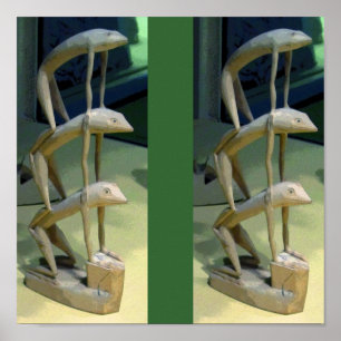 Póster CB da arte do sapo