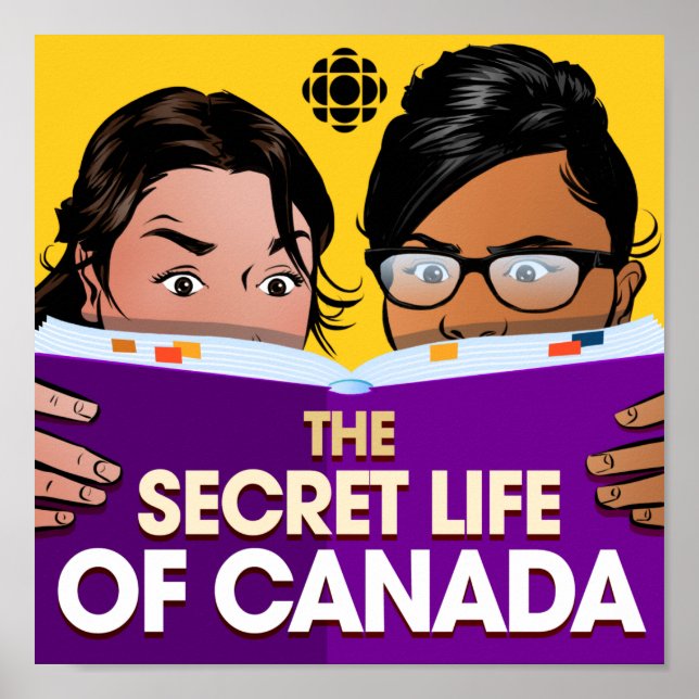 Poster CBC A vida secreta do Canadá (Frente)