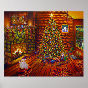 Póster CBjork, Twas a noite antes do Natal