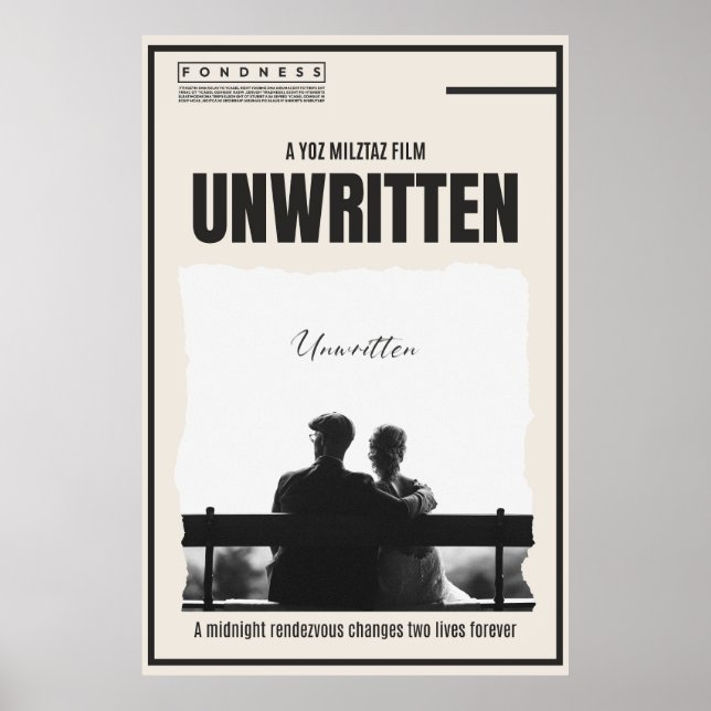 Poster CDunritten (Frente)