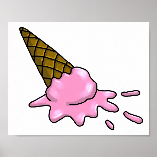 Póster Ceame de gelo (Frente)